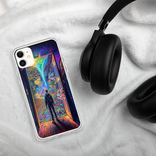WONDERLAND Clear Case for iPhone | ACIDMATH AI