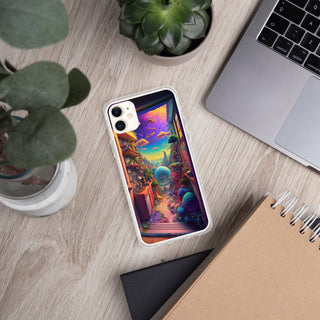 OPENING ROOM Clear Case for iPhone | ACIDMATH AI