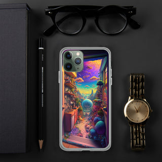 OPENING ROOM Clear Case for iPhone | ACIDMATH AI