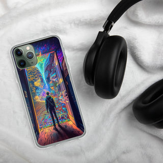 WONDERLAND Clear Case for iPhone | ACIDMATH AI