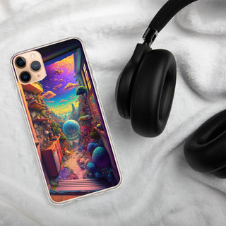 OPENING ROOM Clear Case for iPhone | ACIDMATH AI