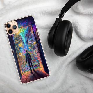 WONDERLAND Clear Case for iPhone | ACIDMATH AI