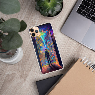 WONDERLAND Clear Case for iPhone | ACIDMATH AI