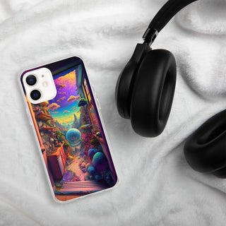 OPENING ROOM Clear Case for iPhone | ACIDMATH AI