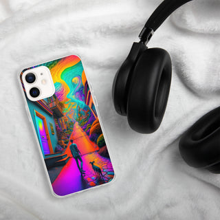 A WALK WITH THE DOG Clear Case for iPhone | ACIDMATH AI