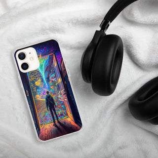 WONDERLAND Clear Case for iPhone | ACIDMATH AI