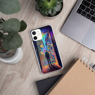 WONDERLAND Clear Case for iPhone | ACIDMATH AI