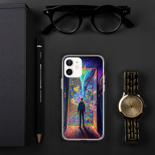 WONDERLAND Clear Case for iPhone | ACIDMATH AI