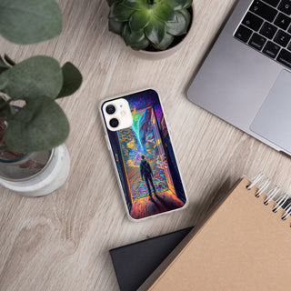 WONDERLAND Clear Case for iPhone | ACIDMATH AI