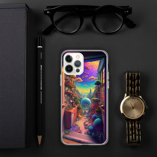 OPENING ROOM Clear Case for iPhone | ACIDMATH AI