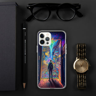 WONDERLAND Clear Case for iPhone | ACIDMATH AI