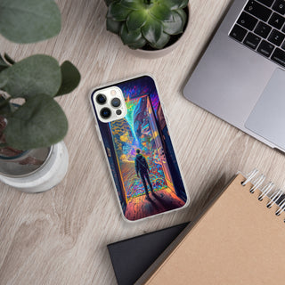 WONDERLAND Clear Case for iPhone | ACIDMATH AI