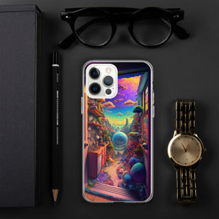 OPENING ROOM Clear Case for iPhone | ACIDMATH AI