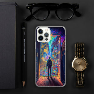 WONDERLAND Clear Case for iPhone | ACIDMATH AI