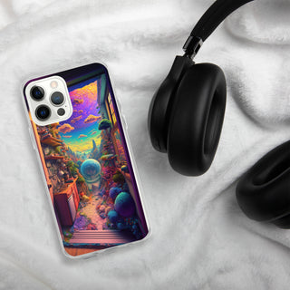 OPENING ROOM Clear Case for iPhone | ACIDMATH AI