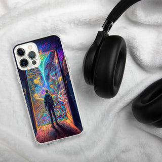 WONDERLAND Clear Case for iPhone | ACIDMATH AI