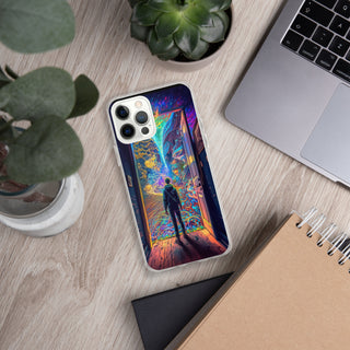 WONDERLAND Clear Case for iPhone | ACIDMATH AI