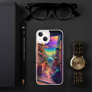 OPENING ROOM Clear Case for iPhone | ACIDMATH AI