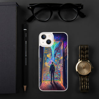 WONDERLAND Clear Case for iPhone | ACIDMATH AI