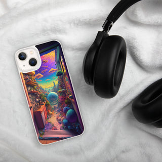 OPENING ROOM Clear Case for iPhone | ACIDMATH AI