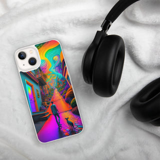 A WALK WITH THE DOG Clear Case for iPhone | ACIDMATH AI
