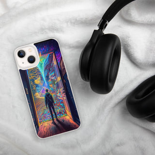 WONDERLAND Clear Case for iPhone | ACIDMATH AI