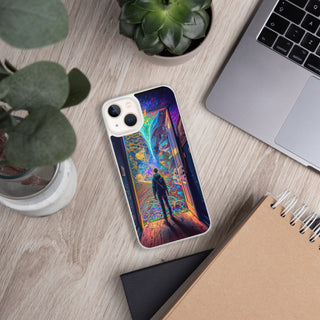 WONDERLAND Clear Case for iPhone | ACIDMATH AI