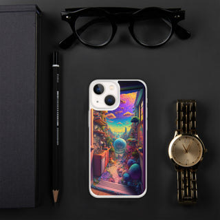 OPENING ROOM Clear Case for iPhone | ACIDMATH AI