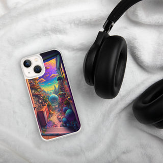 OPENING ROOM Clear Case for iPhone | ACIDMATH AI