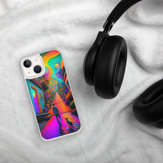 A WALK WITH THE DOG Clear Case for iPhone | ACIDMATH AI