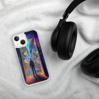 WONDERLAND Clear Case for iPhone | ACIDMATH AI