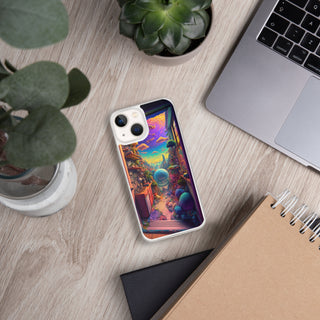 OPENING ROOM Clear Case for iPhone | ACIDMATH AI