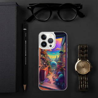 OPENING ROOM Clear Case for iPhone | ACIDMATH AI