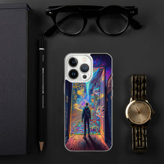 WONDERLAND Clear Case for iPhone | ACIDMATH AI