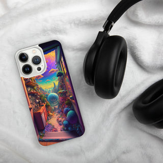 OPENING ROOM Clear Case for iPhone | ACIDMATH AI