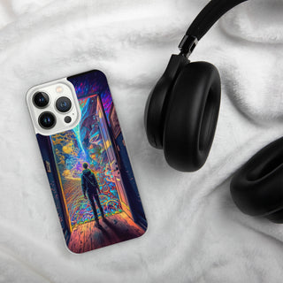 WONDERLAND Clear Case for iPhone | ACIDMATH AI