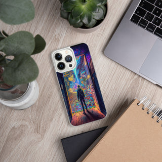 WONDERLAND Clear Case for iPhone | ACIDMATH AI