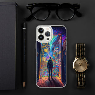 WONDERLAND Clear Case for iPhone | ACIDMATH AI