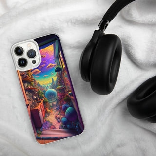 OPENING ROOM Clear Case for iPhone | ACIDMATH AI