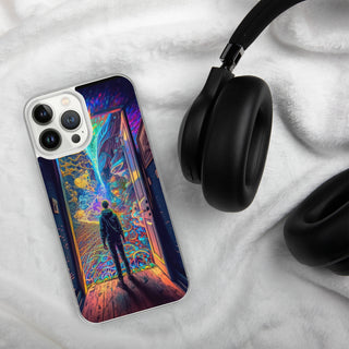 WONDERLAND Clear Case for iPhone | ACIDMATH AI