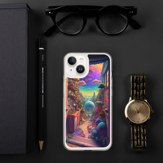 OPENING ROOM Clear Case for iPhone | ACIDMATH AI