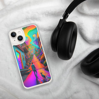 A WALK WITH THE DOG Clear Case for iPhone | ACIDMATH AI