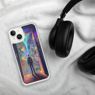 WONDERLAND Clear Case for iPhone | ACIDMATH AI