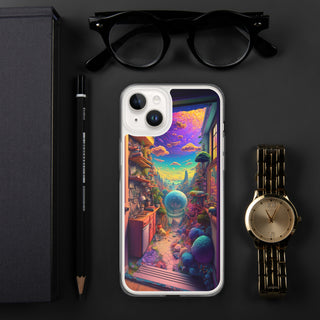 OPENING ROOM Clear Case for iPhone | ACIDMATH AI