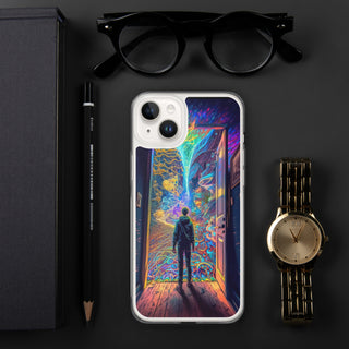 WONDERLAND Clear Case for iPhone | ACIDMATH AI