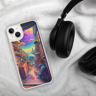 OPENING ROOM Clear Case for iPhone | ACIDMATH AI