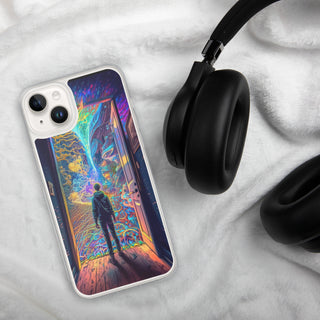 WONDERLAND Clear Case for iPhone | ACIDMATH AI