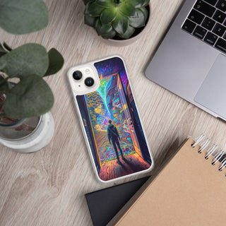 WONDERLAND Clear Case for iPhone | ACIDMATH AI