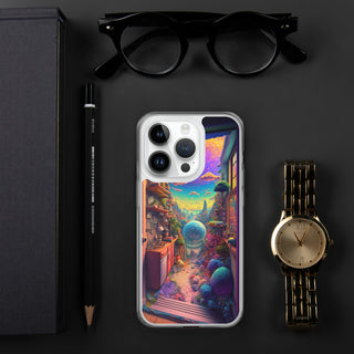 OPENING ROOM Clear Case for iPhone | ACIDMATH AI