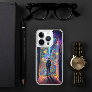 WONDERLAND Clear Case for iPhone | ACIDMATH AI